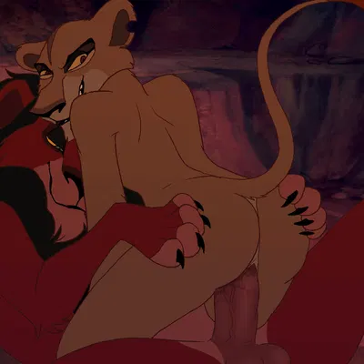scar (the lion king), zira (the lion king) (disney, the lion king) created by feral frenzy, itomic