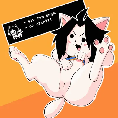 temmie (undertale) (undertale, undertale (series)) created by ponporio