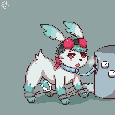 fan character, shrike (shaymin) (nintendo, pokemon) created by vibur