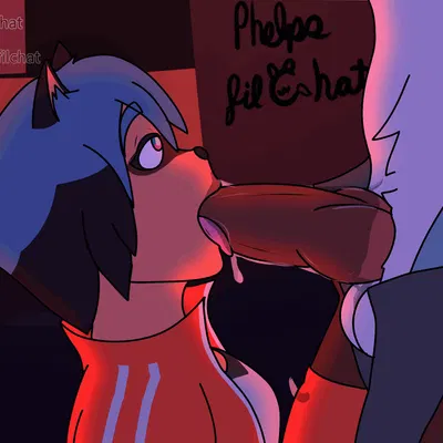 michiru kagemori, shirou ogami (brand new animal, studio trigger) created by phelpsfilchat