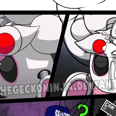 mangle (fnaf) (five nights at freddy's, five nights at freddy's 2) created by papriko, thegeckoninja