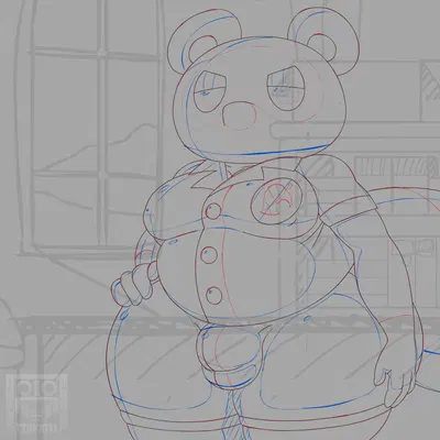 tom nook (animal crossing) (animal crossing, nintendo) created by tzokatli