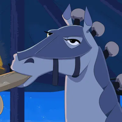 becky apples (centaurworld, netflix) created by around drum