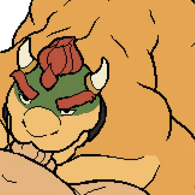 bowser, mario (mario bros, nintendo) created by hints0