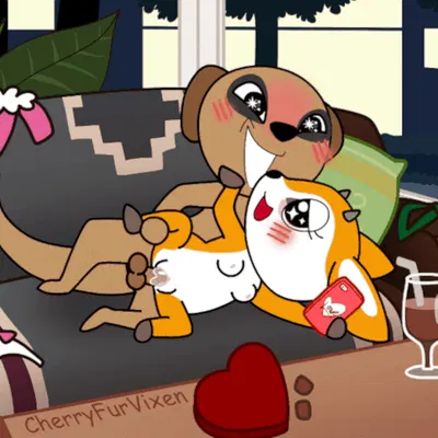 chief komiya, tsunoda (aggretsuko) (aggretsuko, sanrio) created by cherryfurvixen