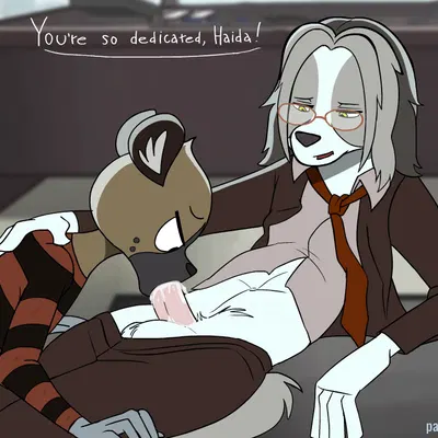 director himuro, haida (aggretsuko) (aggretsuko, netflix) created by bikomation