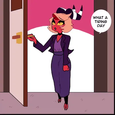 loona (helluva boss), moxxie (helluva boss) (hellaverse, helluva boss) created by carliabot