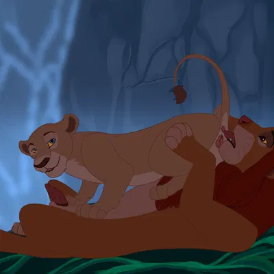 nala (the lion king), simba (the lion king) (disney, the lion king) created by curtis parker