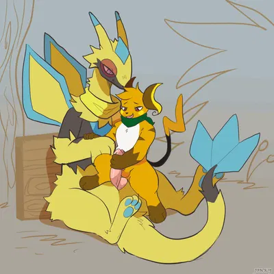 nezu (zarro the raichu), zarro (zarro the raichu) (nintendo, pokemon) created by jonky