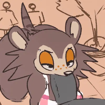 sable able (animal crossing, nintendo) created by kiseff