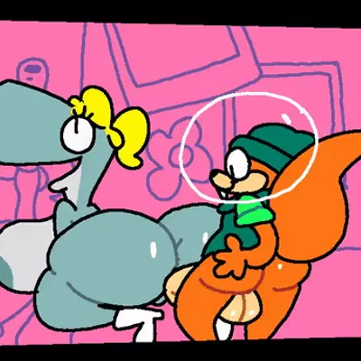 atom (atomsqrrl), pearl krabs (nickelodeon, spongebob squarepants) created by superiorfox