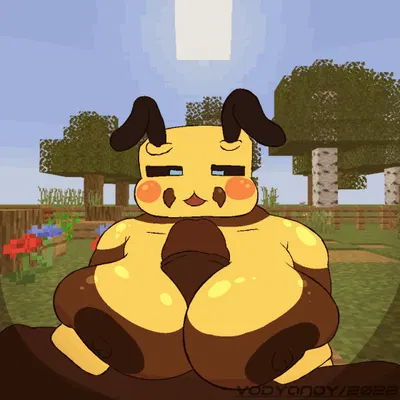 bertha (vodyanoy) (microsoft, minecraft) created by vodyanoy5