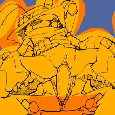 honeybeeno (brawlhalla), reno (brawlhalla) (brawlhalla) created by twostrokemouse