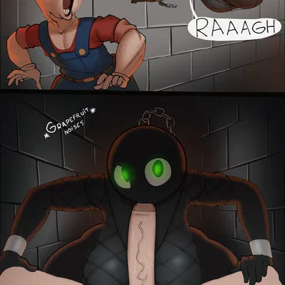 mario (mario bros, nintendo) created by thingshappen