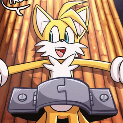 miles prower (sega, sonic the hedgehog (series)) created by sachasketchy