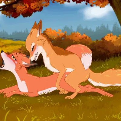 abby (rukifox), rick (rukifox) created by rukifox