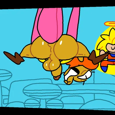 babidi, goku, majin buu (dragon ball) created by superiorfox