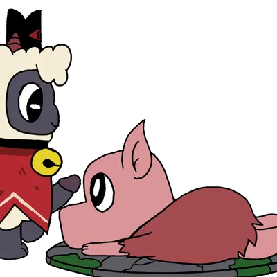 follower (cult of the lamb), lamb (cult of the lamb) (cult of the lamb, massive monster (studio)) created by inprogress