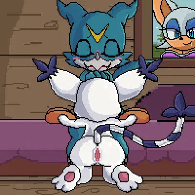 rouge the bat (bandai namco, digimon) created by lawealewd