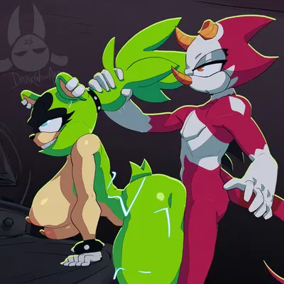 fan character, surge the tenrec (idw publishing, sega) created by darkingart