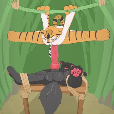 master tigress (dreamworks, kung fu panda) created by dengon