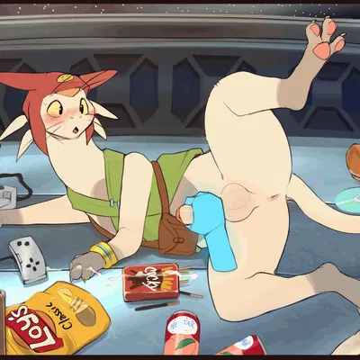 meow (space dandy) (amazon (company), lay's) created by zackary911