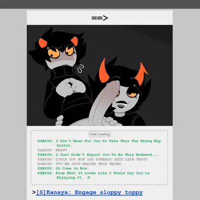 kanaya maryam, karkat vantas (homestuck, ms paint adventures) created by welwraith