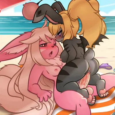 naomi (carbuncle), sefyra (lunarmihari) (final fantasy, mythology) created by puffpuff sugar