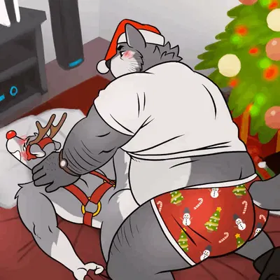 bossman (kamudragon), employee (kamudragon) (christmas) created by kamudragon