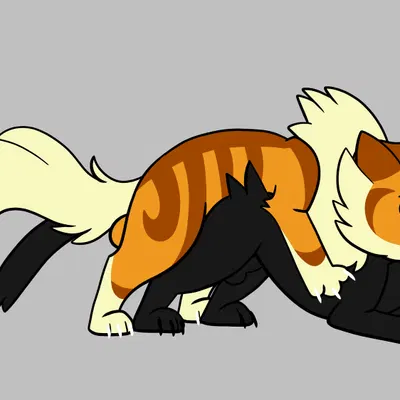 breezepelt (warriors), lionblaze (warriors) (warriors (book series)) created by catboyjail