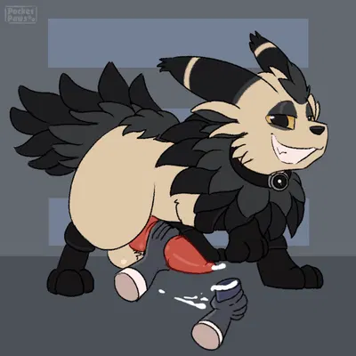 sid (sid the corvideon) (fakemon, nintendo) created by pocketpaws