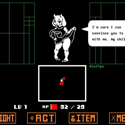 toriel (undertale, undertale (series)) created by softpx