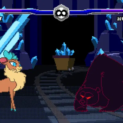 velvet reindeer (tfh) (them's fightin' herds) created by zeka10000