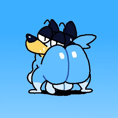 bandit heeler (bluey (series)) created by superiorfox