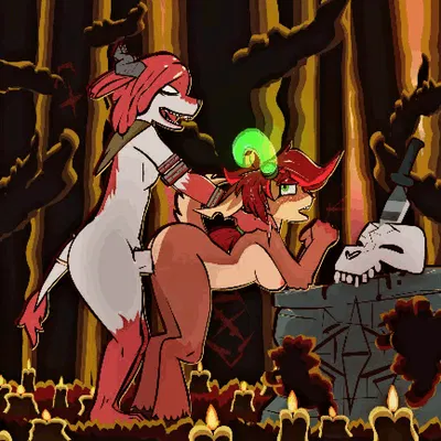 bitey (skashi95), fonna (seggcellent) created by skashi95