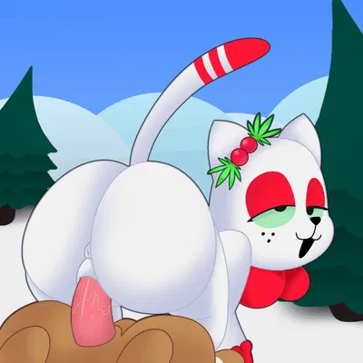 gingerbread cat, junipurr created by 5tflldartist5