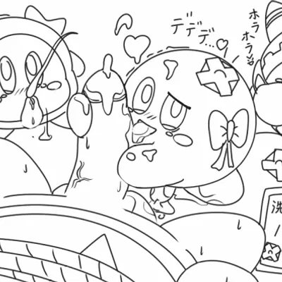 king dedede, kirby, magolor (kirby (series), nintendo) created by reuben (artist)
