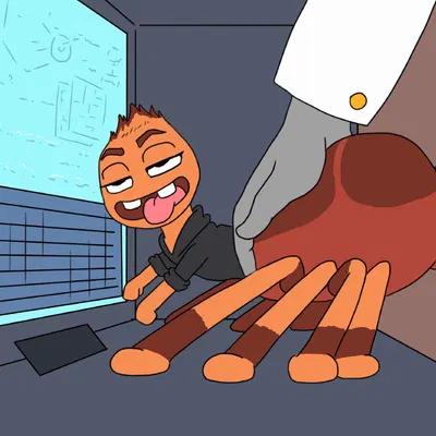 mr. wolf (the bad guys), ms. tarantula (the bad guys) (dreamworks, the bad guys) created by vylfgor