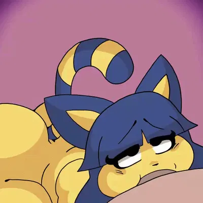 ankha (animal crossing) (animal crossing, nintendo) created by lewd dorky
