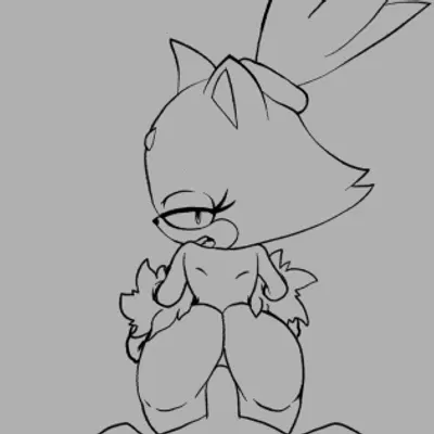 blaze the cat (sega, sonic the hedgehog (series)) created by apsel bluestar