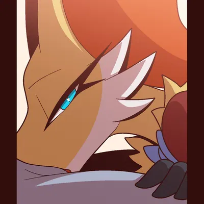 delphox waitress (nintendo, pokemon) created by r-mk