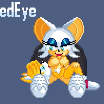 miles prower, rouge the bat (sega, sonic the hedgehog (series)) created by redeye samurai