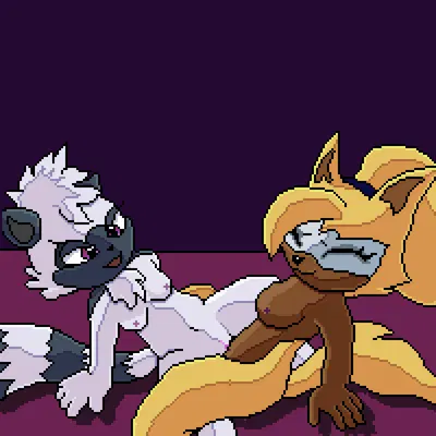 tangle the lemur, whisper the wolf (idw publishing, sega) created by lawealewd
