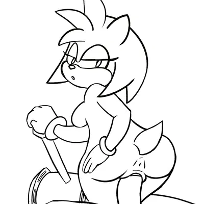 amy rose (sega, sonic the hedgehog (series)) created by darkpatito