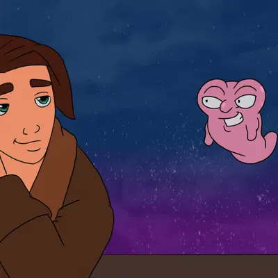 captain amelia, jim hawkins, morph (treasure planet) (disney, treasure planet) created by vylfgor