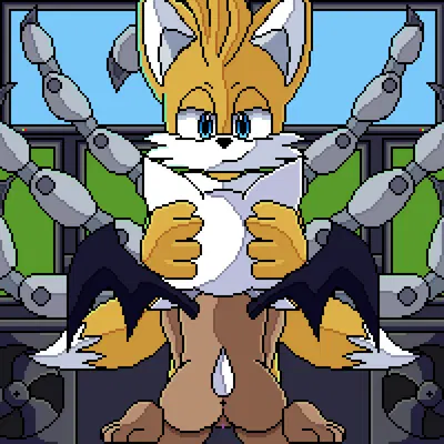 miles prower, rouge the bat, tails nine (netflix, sega) created by lawealewd