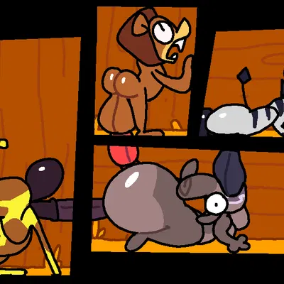 alex (madagascar), gloria (madagascar), marty (madagascar) (dreamworks, madagascar (series)) created by superiorfox