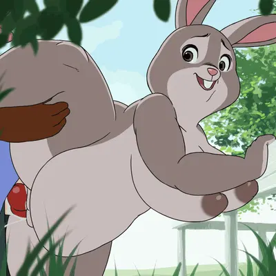 bonnie hopps, gideon grey (disney, zootopia) created by aoino broome