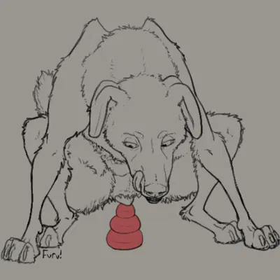 kong toy created by furvilous