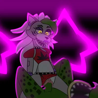 montgomery gator, roxanne wolf (five nights at freddy's, five nights at freddy's: security breach) created by toxis